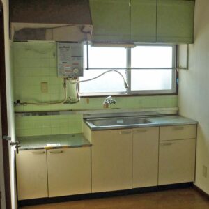 松戸市柏市流山市我孫子市のリフォームは森のリフォーム　我孫子市マンション賃貸用リフォームキッチン勢子前