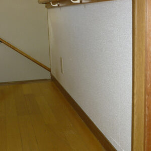松戸市 内装リフォーム　フローリング､襖、腰壁キッチンパネル工事施工前