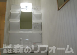 松戸市浴室水まわりリフォーム洗面所