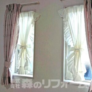柏市ウィンドゥトリートメント工事　松戸市流山市柏市のリフォームは森のリフォーム