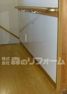 松戸市内装、フローリング､襖貼替、腰壁キッチンパネル工事施工後