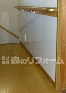 松戸市内装、フローリング､襖貼替、腰壁キッチンパネル工事施工後