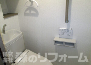 柏市マンションのまるごとリフォームトイレ施工後