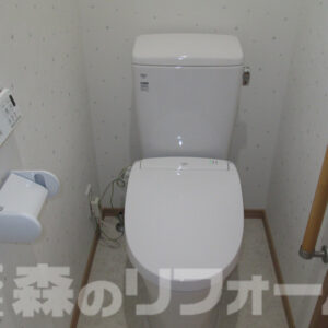 松戸市水まわりリフォームトイレ交換施工後